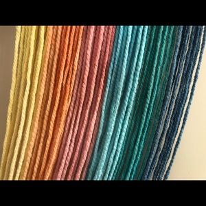 Wall Art - handmade dip dyed fiber art Wall Art - handmade dip dyed fiber art